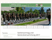 Tablet Screenshot of andreashofer-schwaz.at